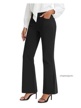 Women's Stretch Bootcut Work Pants Business Casual Office